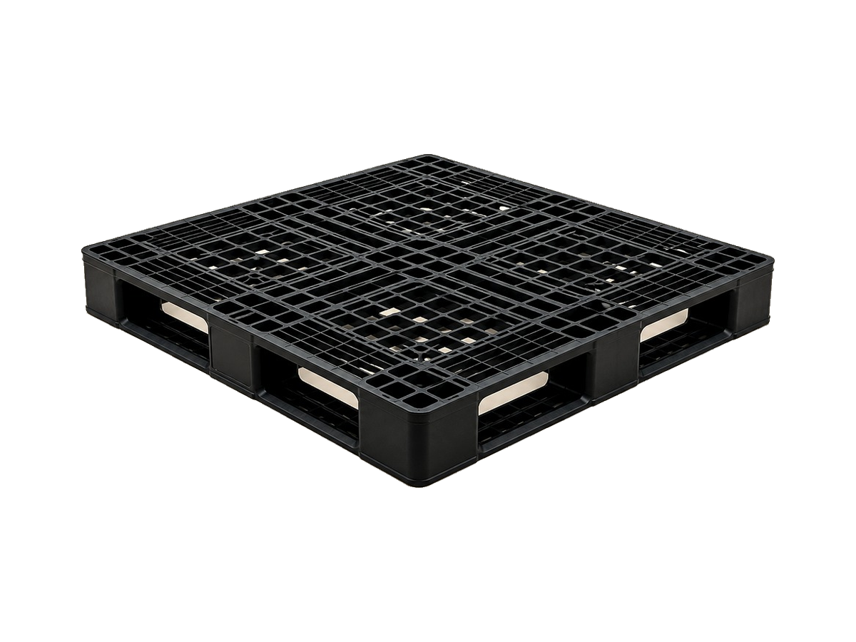 100x120x15cm Siyah Delikli 11kg HDPE