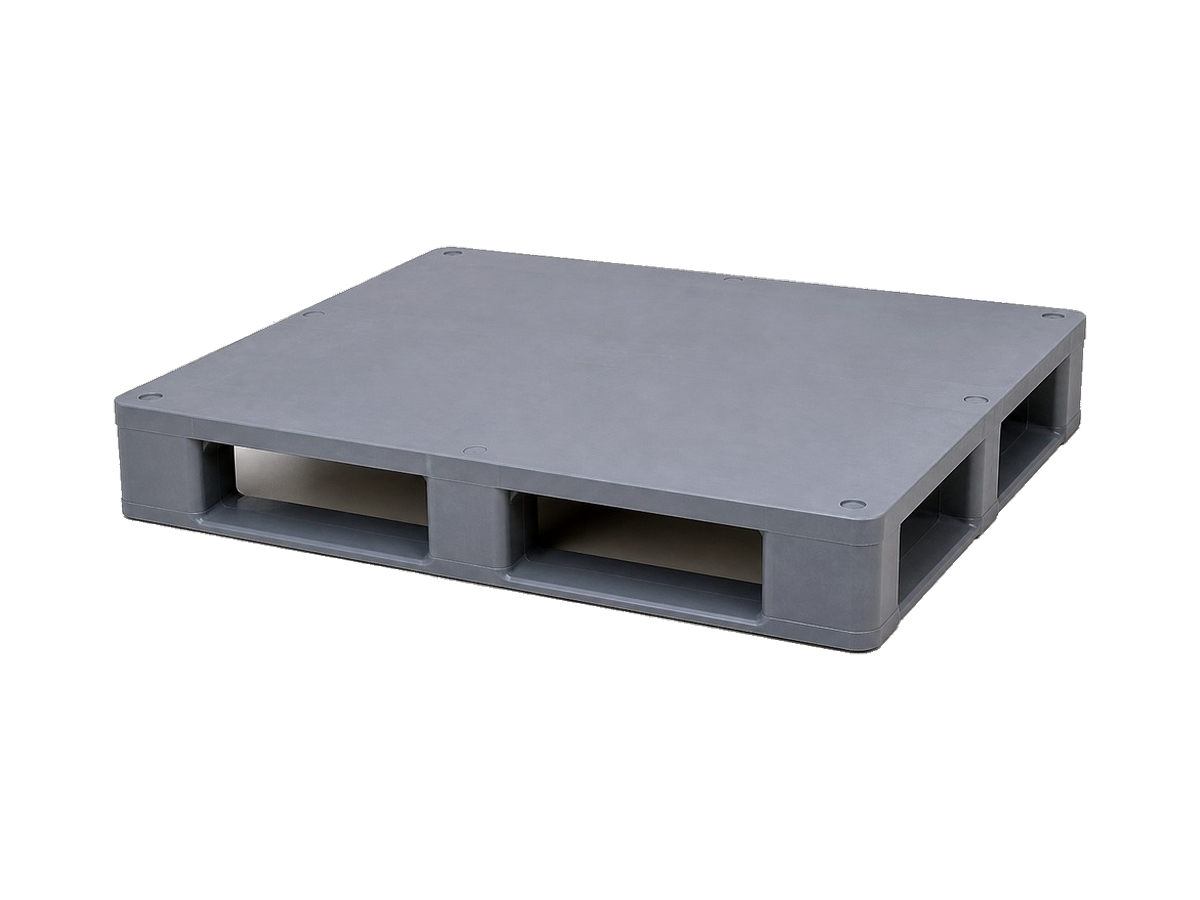 80x120x15cm Gri Kapalı 13kg 3 Kızaklı PPC